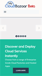 Mobile Screenshot of mycloudbazaar.com